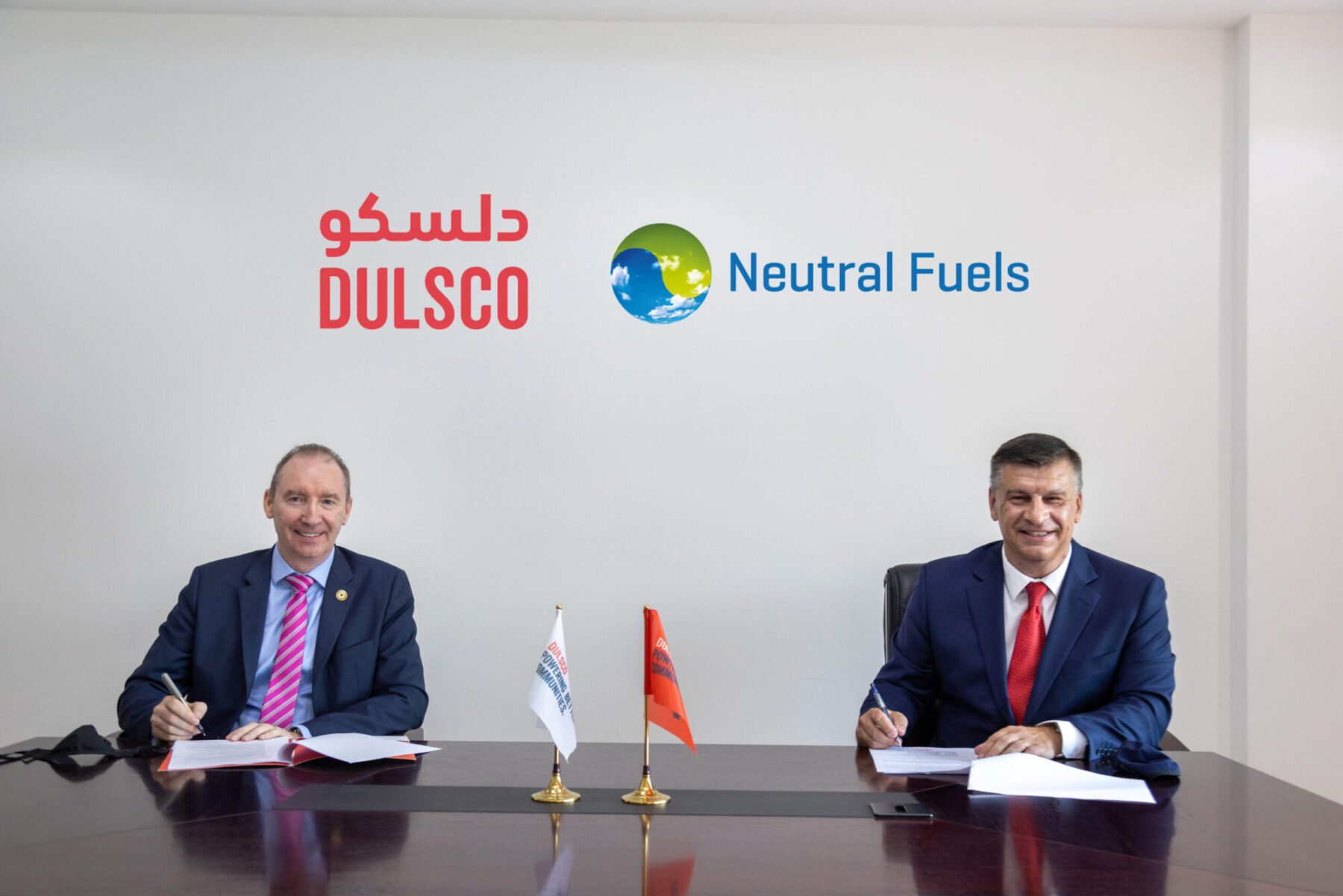 David Stockton, CEO, DULSCO & Karl Feilder, CEO, Neutral Fuels (1)