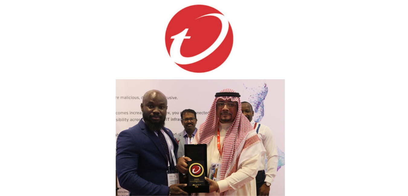 Trend Micro Logo and Award for Majid Al Futtaim Retail