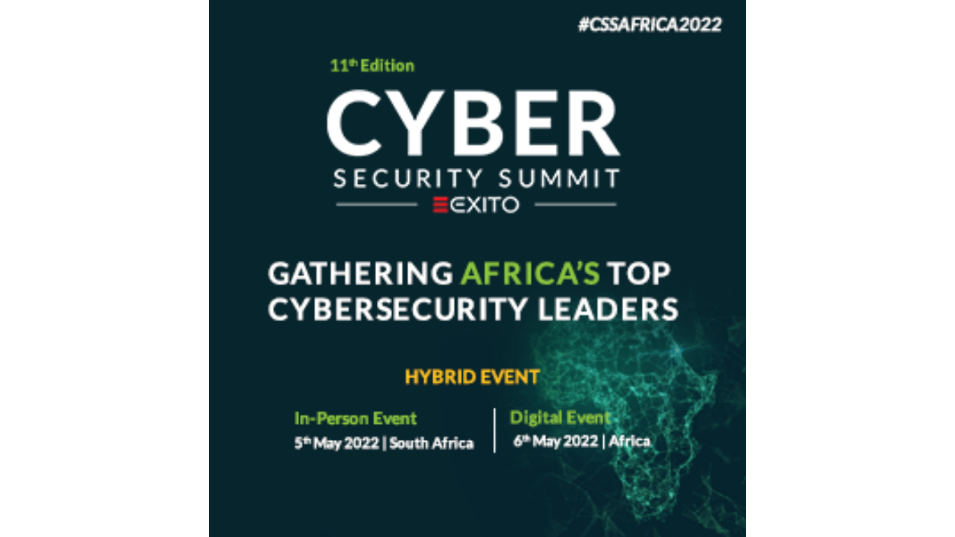 Cyber Security Summit Africa – Johannesburg (05 & 06 May)