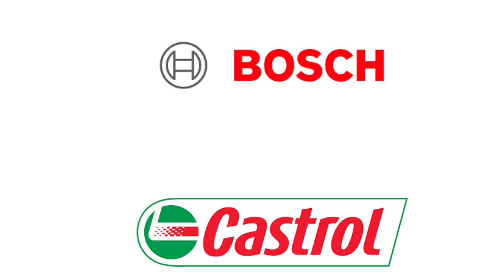 Bosch-Castrol Logo's