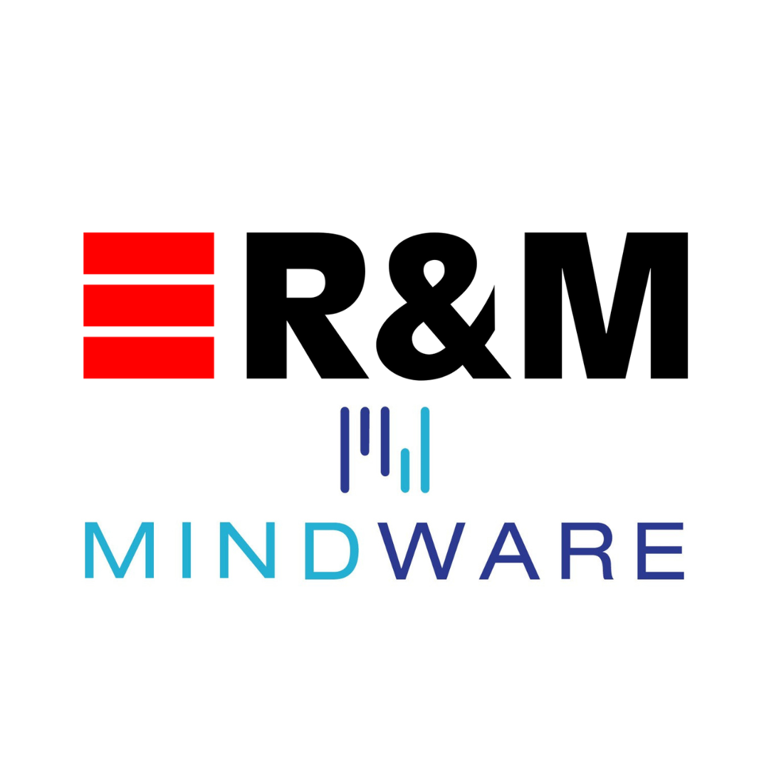R&M and Mindware logo 1