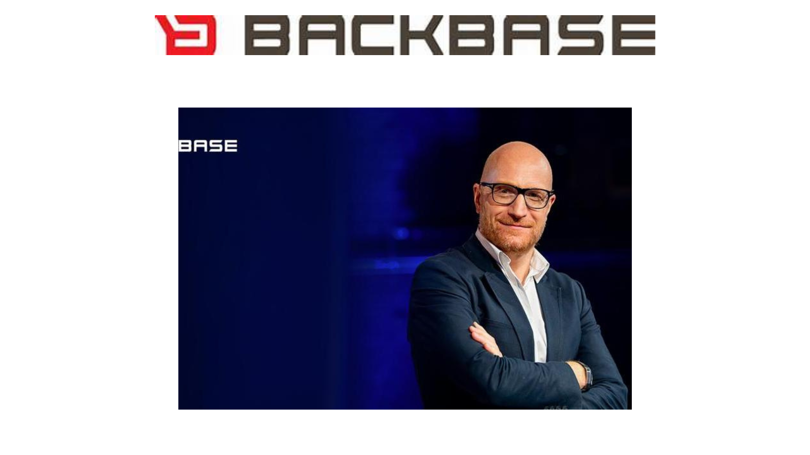 Backbase Logo and Jouk Pleiter, Founder and CEO of Backbase