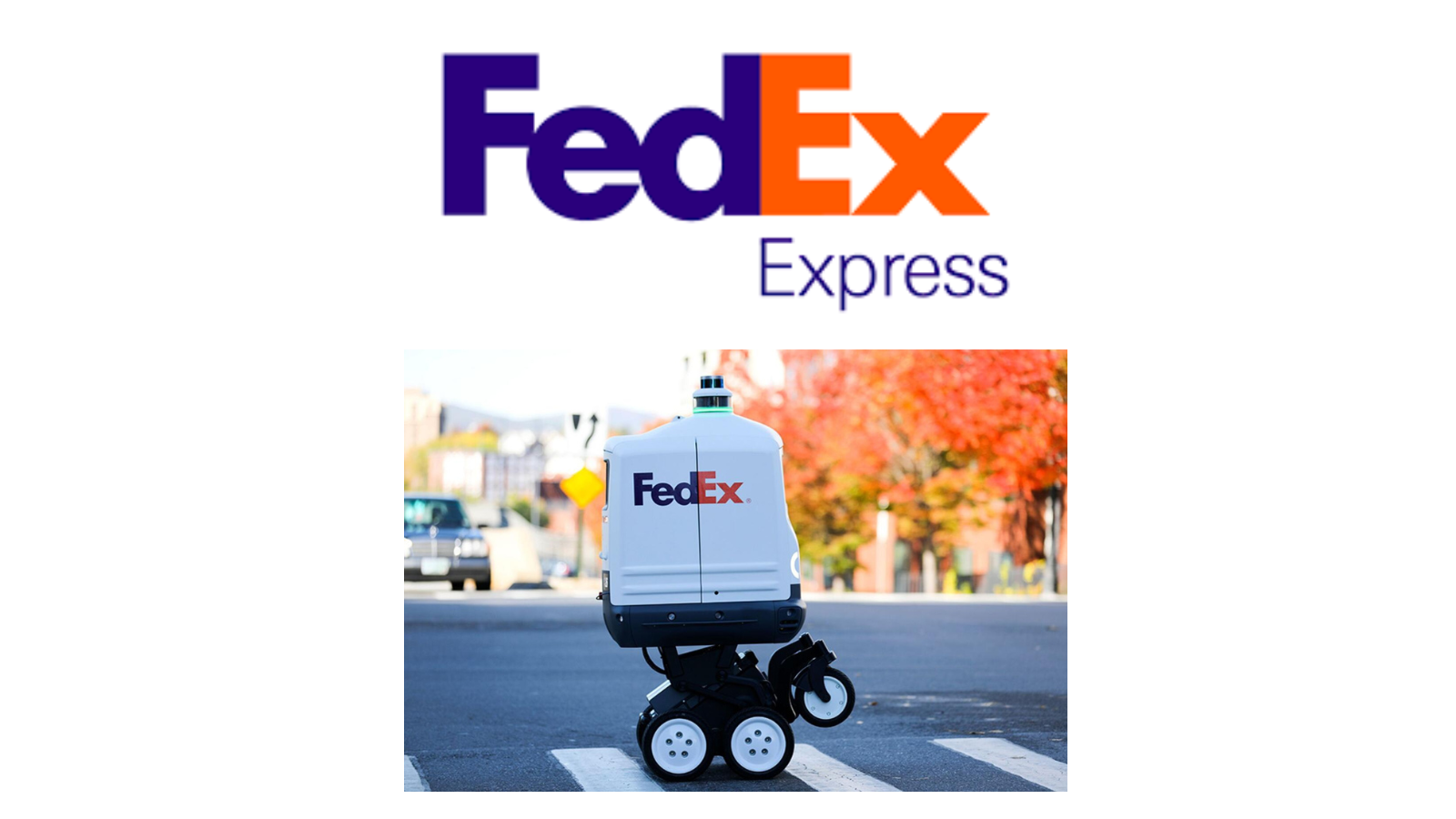 FedEx introduces its own robot solution for last-mile deliveries