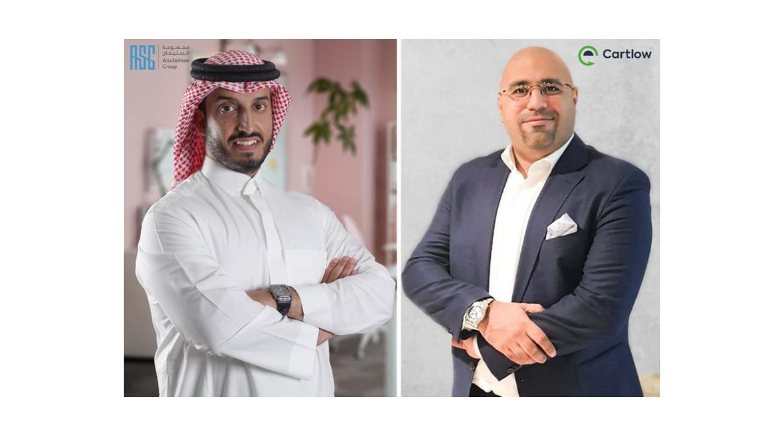 Saud AlSulaiman, CEO at AlSulaiman Group and Mohammad Sleiman, Founder and CEO at Cartlow