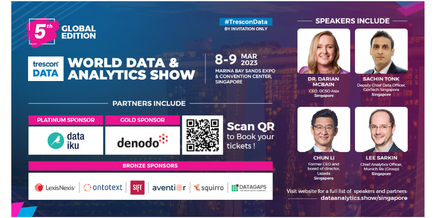 World Data & Analytics Show, 2023, Singapore