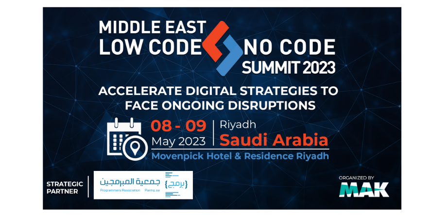 Middle East Low Code No Code Summit Banner