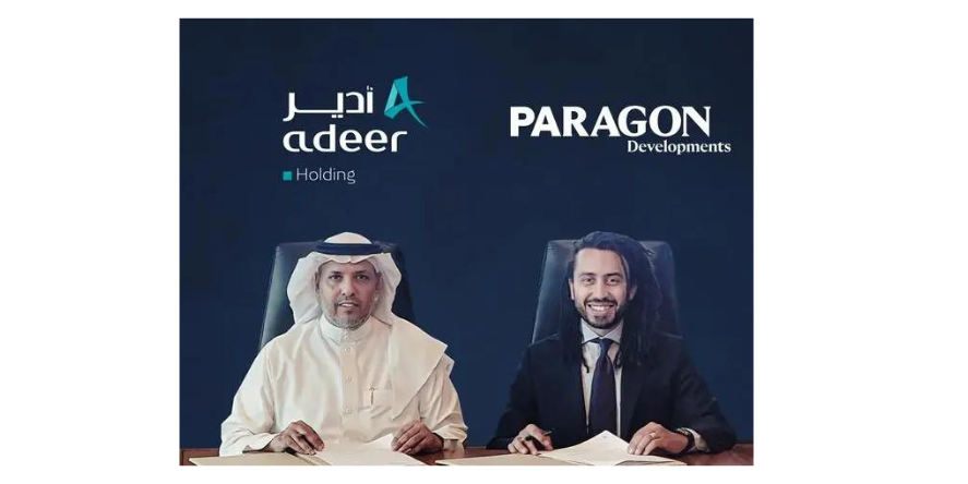 This agreement was signed during a meeting between Paragon Developments and Adeer Holding on the sidelines of a seminar in Riyadh, Saudi Arabia