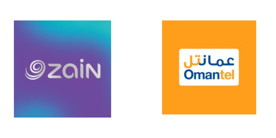 Zain & omantel logo