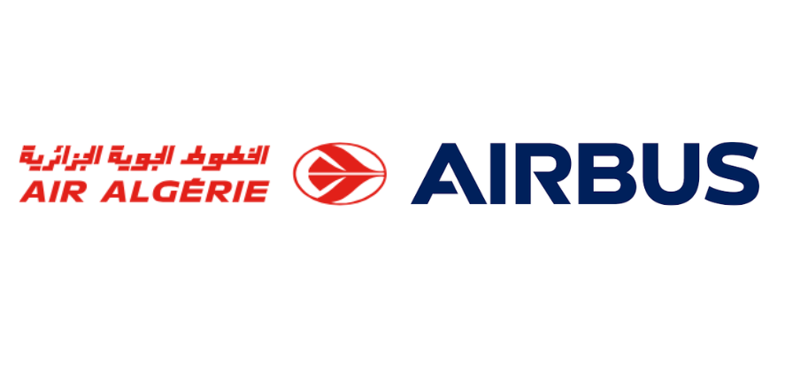 Airbus & Air Algerie logoAirbus & Air Algerie logo