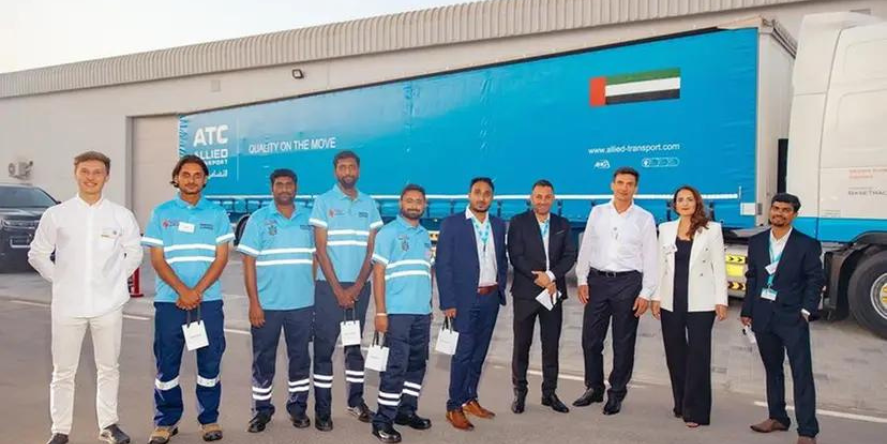 BaseTrack team during the inauguration of the company's Ras Al Khaimah facility.