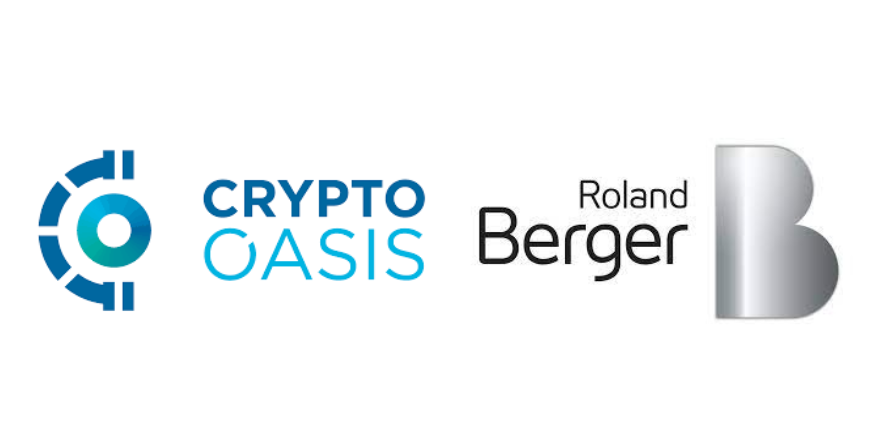Crypto oasis & Roland berger logo