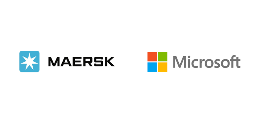 Maersk & Microsoft logo