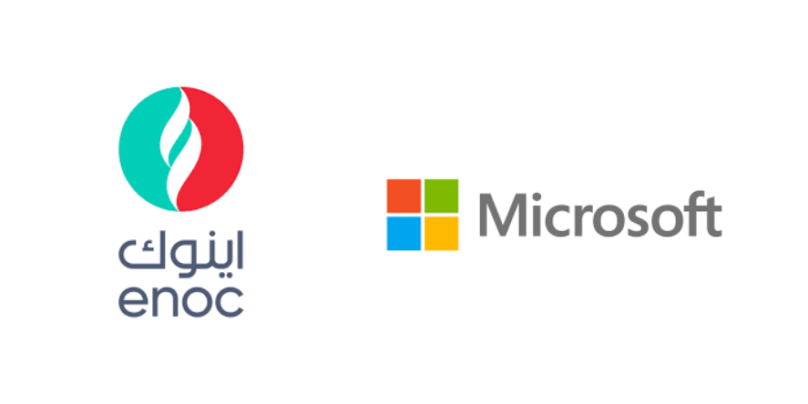 ENOC & Microsoft logo