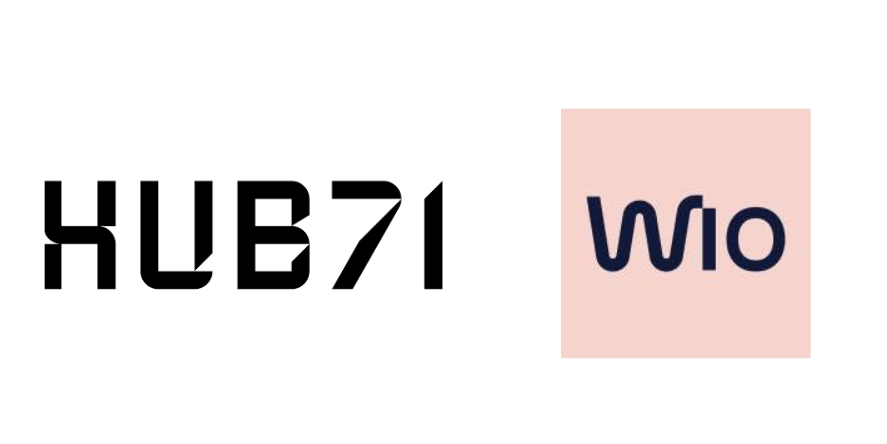 HUB 71 & Wio logo (startup)