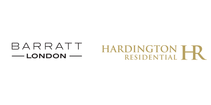Barratt London and Hardington residential logo