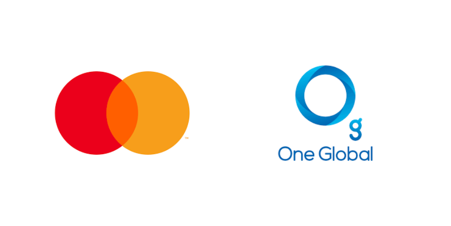 Mastercard & One  Global logo