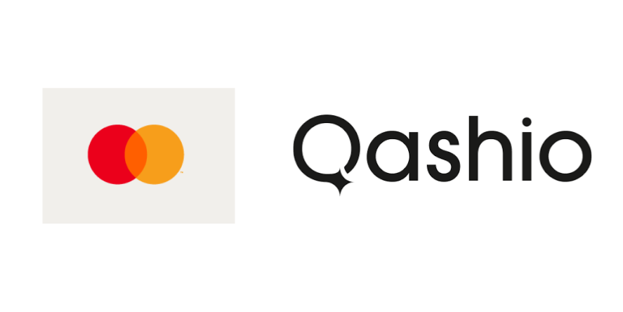 Mastercard & Qashio logo