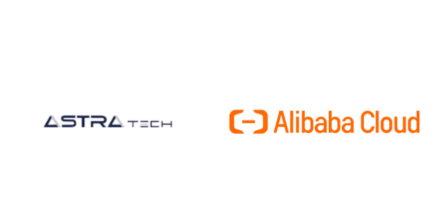 AstraTech & Alibaba Cloud logo