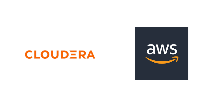 Cloudera and AWS logo
