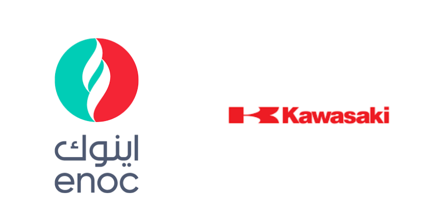 ENOC Group & Kawasaki Motors logo