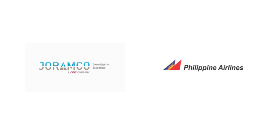 Joramco and Philippine Airlines logo