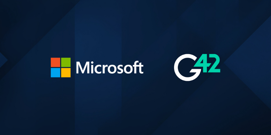 Microsoft & G42 logo