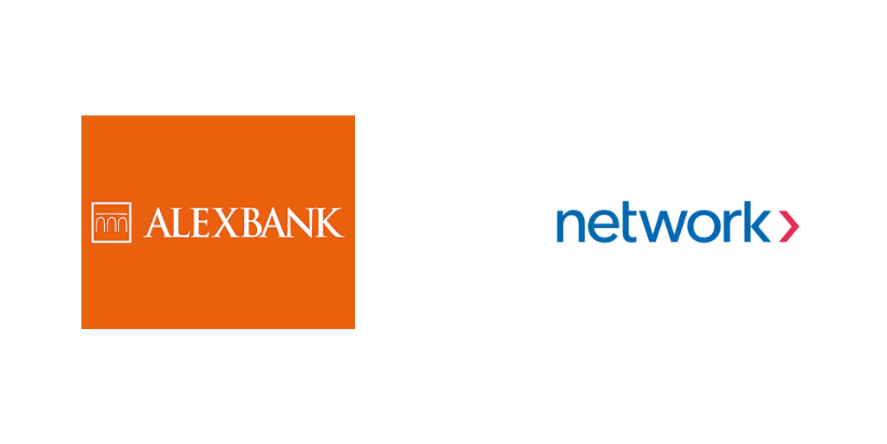 ALEXBANK and Network International logo