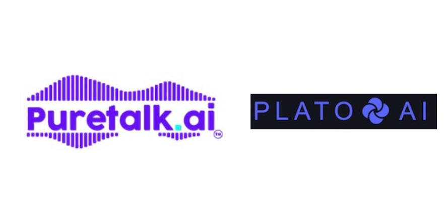 Puretalk.ai and PlatoAI logo