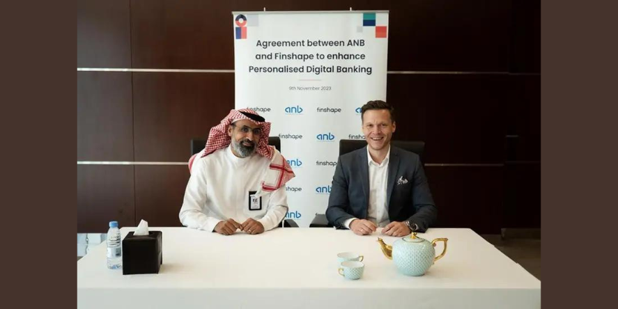 Finshape and arab national bank (anb) agreement signing event. Image Courtesy -Finshape