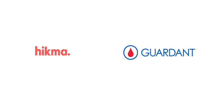Hikma and Guardant Health logo