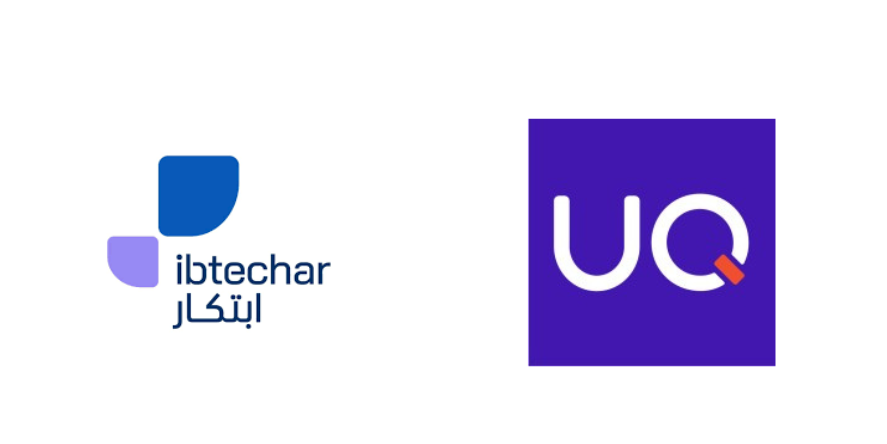 Ibtechar and UQ  logo