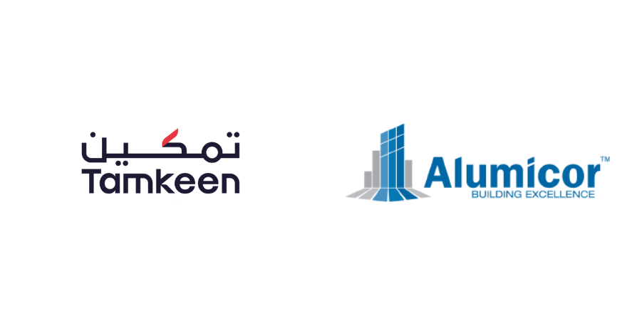 Tamkeen and Alumicor logo