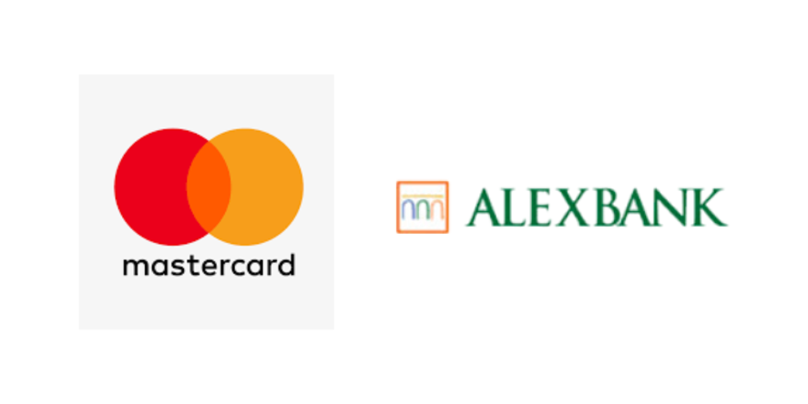 Mastercard and ALEXBANK logo