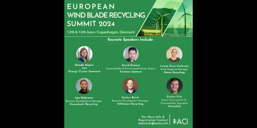 European windblade recycling summit 2024