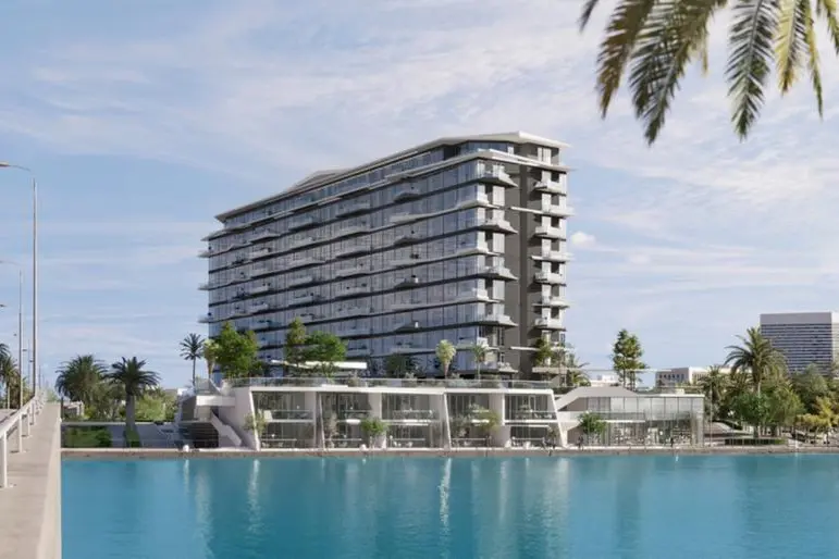 RAK Properties launches EDGE, A yacht-inspired waterfront residential tower on Raha Island at Mina Al Arab and Sophisticated living spaces designed to suit urban lifestyle with distinguished yacht-inspired balconies offering breath-taking views of the island.