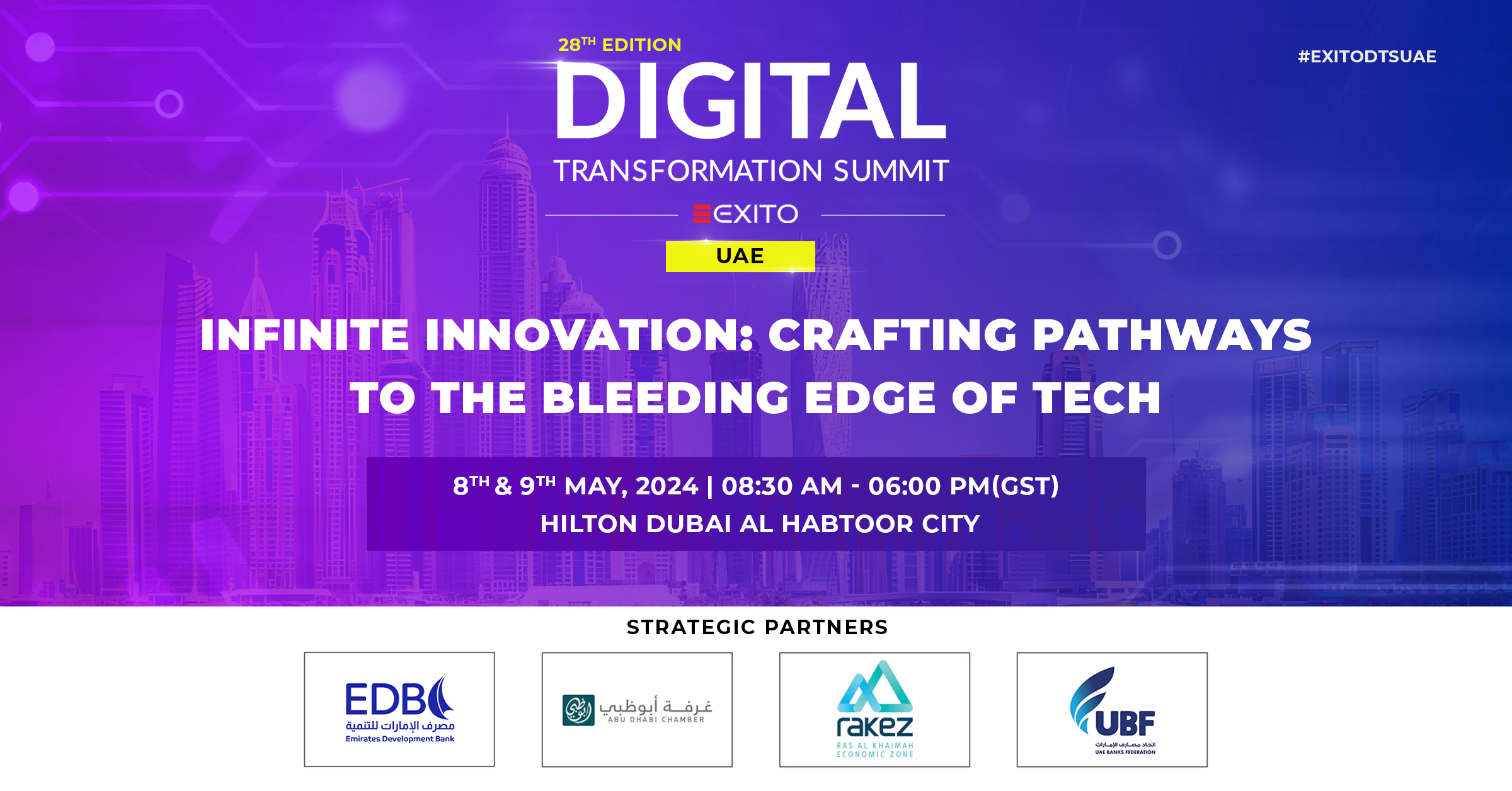 Digital Transformation Summit, in its 28th edition, is part of a global event series that takes place in over ten cities on several continents