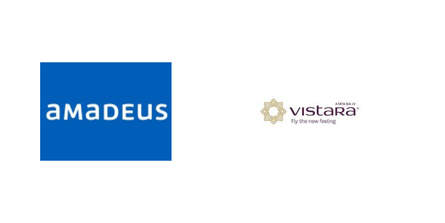 Amadeus and Vistara logo