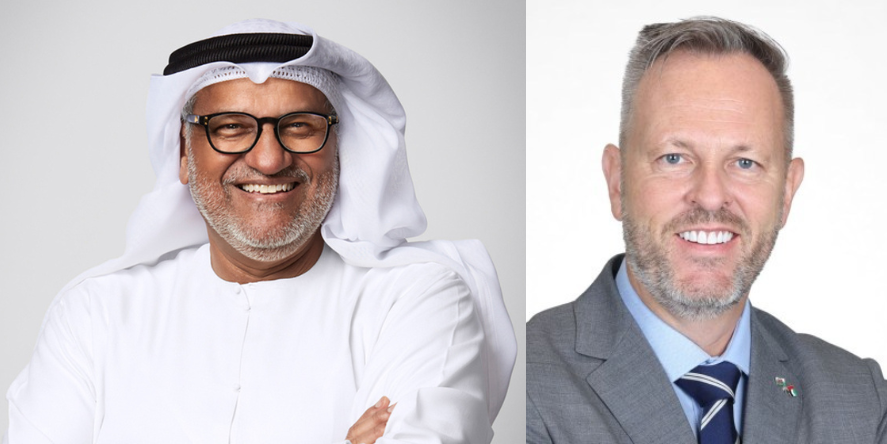 From L To R: -  Abdulmunim Saif Al Kindy, ADNOC Upstream Executive Director & Dr. Chris Cooper, AIQ CEO