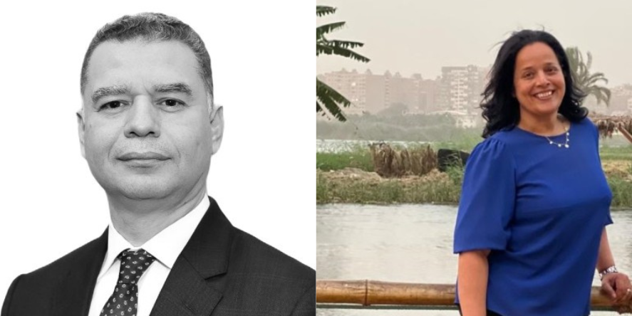 From L To R: - ITIDA's CEO, Engineer Ahmed ElZaher And Engineer Neveen Galal, Managing Director of DXC Technology Egypt