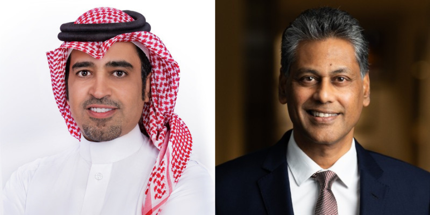 From L To R- Mr. Sultan Al-Otaibi, CEO of Taiba Investments and Chairman of Smart Zone Hotel Company & Satya Anand, President, Europe, Middle East & Africa, Marriott International