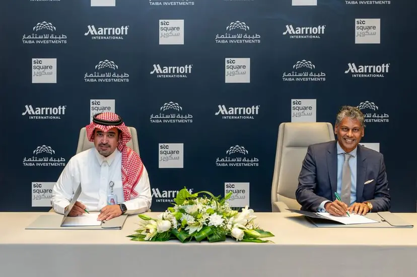 Smart Zone Hotel Company signs with Marriott International to open the latest Marriott Hotel in stc Square. This joint venture was initially formed between Dur Hospitality and Smart Zone Real Estate Company, with Dur Hospitality now being acquired by Taiba Investments.