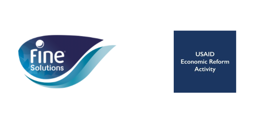 Fine Solutions and USAID Economic Reform Activity logo