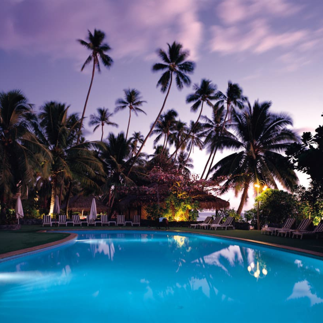 Representational Image Displaying Serene Hotel Pool View And Surroundings. Image By Raining Huang from Unsplash.com