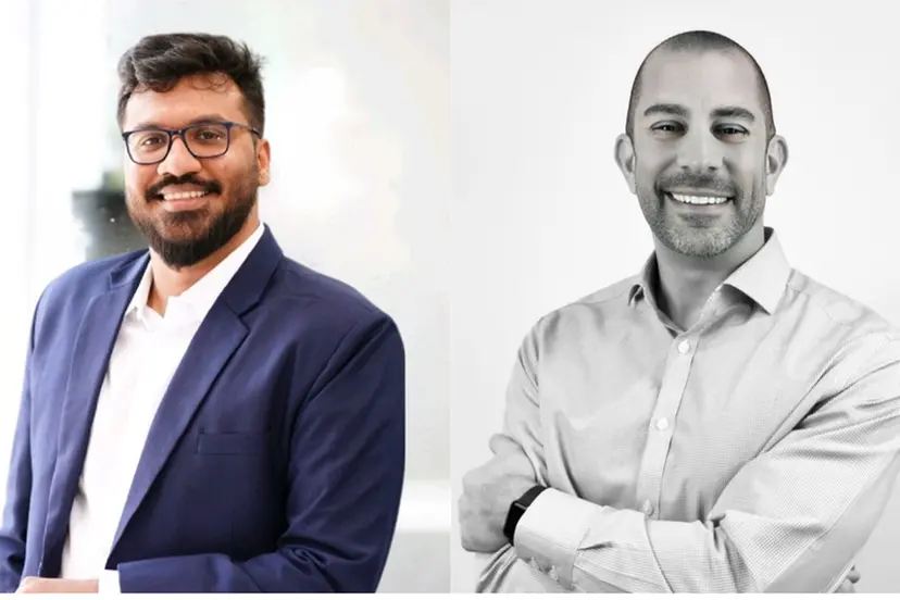 Left to Right - Navneeth Ramanan, COO of Evanssion and John Addeo, VP of Partnership Sales at HackerOne. Image Courtesy: Evanssion
