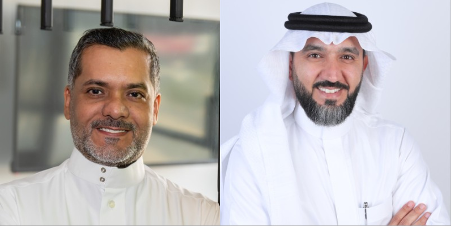 From L To R - Naif AbuSaida, the Founder of Hakbah And Mohammed Bin Salma, Senior Executive Director for Life Sector of Tawuniya