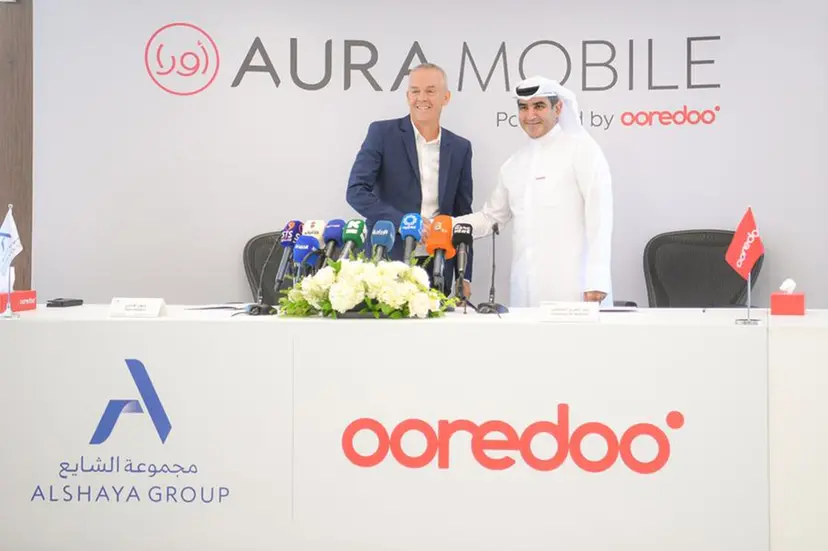 Ooredoo Kuwait and Alshaya Group announced a strategic partnership with launch of Aura Mobile – Powered by Ooredoo. New partnership set to revolutionise the telecom landscape in the region with a first-of-its-kind telecom subscription featuring exclusive retail and loyalty benefits