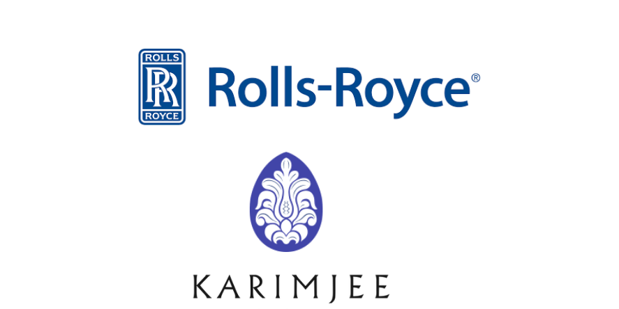 Rolls-Royce and Karimjee Group logo