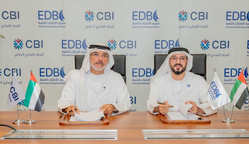 Emirates Development Bank and Commercial Bank International empower SMEs through credit guarantee partnership. Image Courtesy: Emirates Development Bank