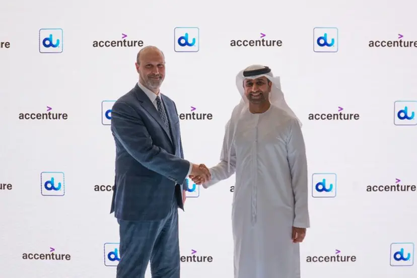 Du joins forces with Accenture to strengthen its information technology division. Accenture will work closely with du and its partners to move to a new operating model Image Courtesy: Du