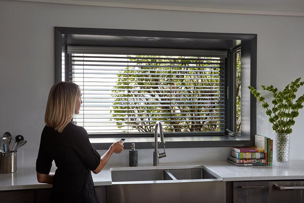 Representational Image of Custom Motorized Blinds